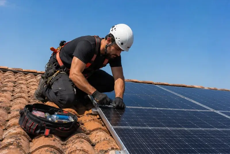 Maintenance et monitoring de panneaux solaires à Willgottheim